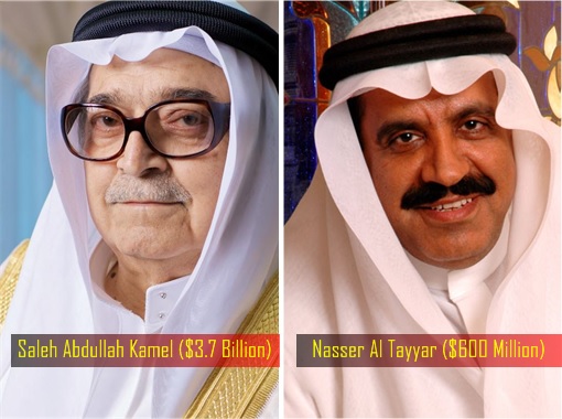 Saudi Businessmen Arrested - Saleh Abdullah Kamel and Nasser Al Tayyar