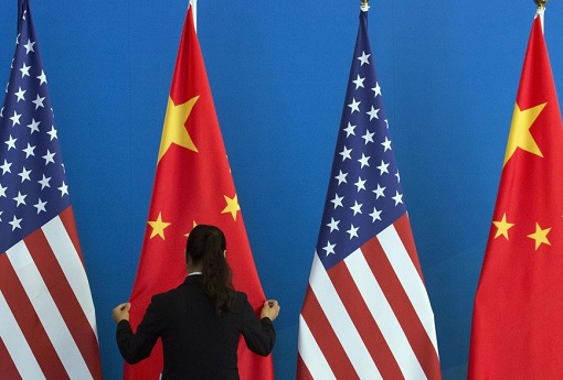 US vs China - Flags