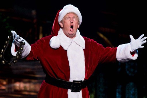 President Donald Trump The Santa Claus