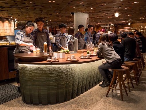 Starbucks Reserve Roastery Shanghai - Coffee Bar
