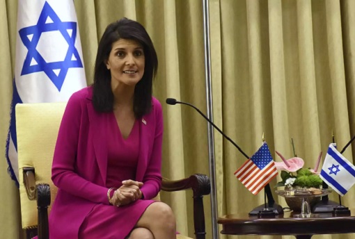 US Ambassador to UN Nikki Haley - Israel Supporter