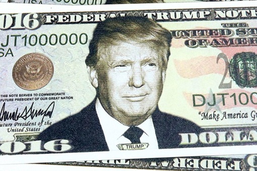 US Dollar Bill - Donald Trump