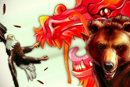 US vs China and Russia - Eagle vs Dragon and Bear