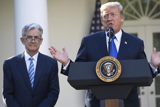 Jerome Powell - Federal Reserve Chairman - Nominated by President Donald Trump
