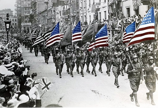 US Military Parade - World War 1