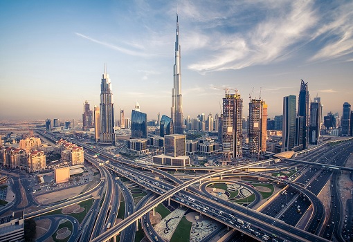 United Arab Emirates Dubai Skyscrapper