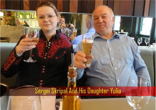 Britain Chemical Attack - Skripal and his daughter Yulia