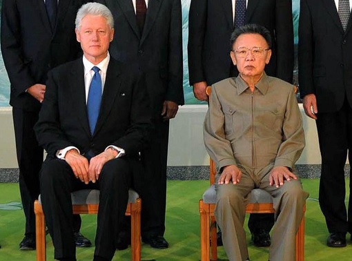 Former President Clinton Meets North Korea Kim Jong-il