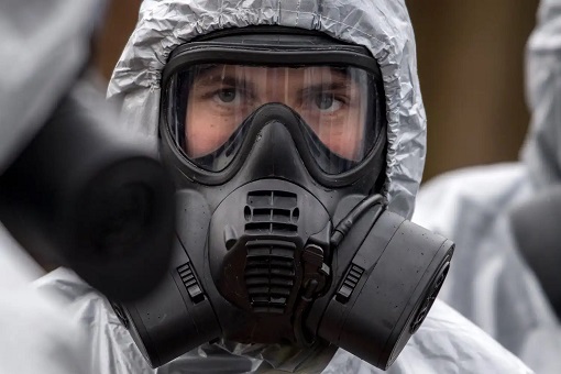 Hazmat Mask - Chemical Weapon - Nerve Agent