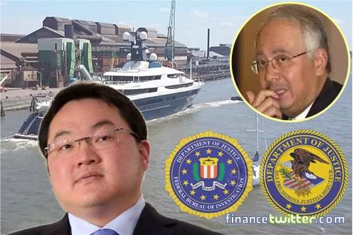 Jho Low Equanimity Yacht Confiscated - Jho Low and Najib Razak - FBI DOJ