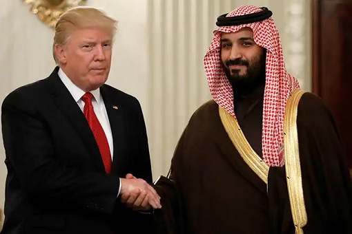 President Donald Trump and Crown Prince Mohammed bin Salman