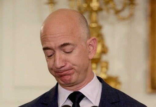 Jeff Bezos - Sad Face