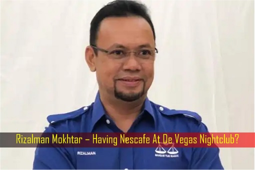 Rizalman Mokhtar – Having Nescafe At De Vegas Nightclub