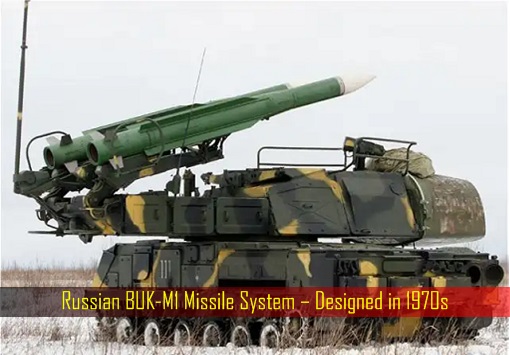 Russian BUK-M1 Missile System – Designed in 1970s