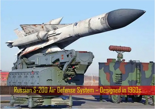 Russian S-200 Air Defense System – Designed in 1960s