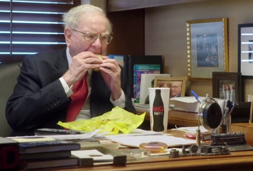 Warren Buffett Eats McDonalds