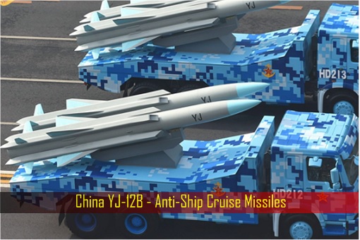 China YJ-12B - Anti-Ship Cruise Missiles