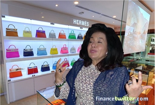 Rosmah Mansor - Hermes Birkin Store