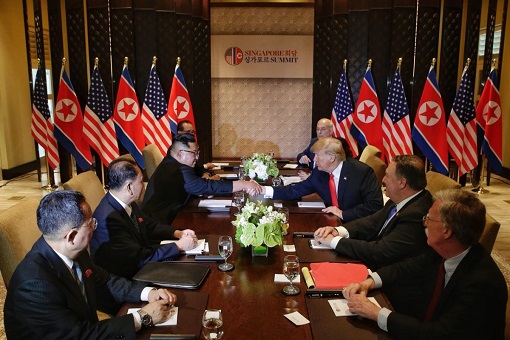 Donald Trump Meets Kim Jong-Un - Meeting Room