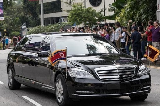 Kim Jong-Un Motorcade - Summit Singapore