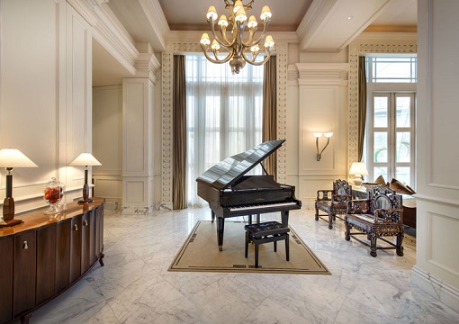 Singapore The Fullerton Hotel - Presidential Suite - Piano