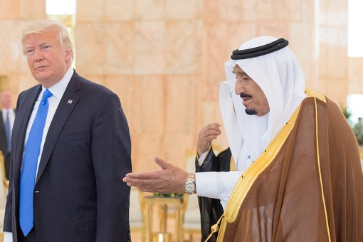 Trump Meets King Salman - Respect