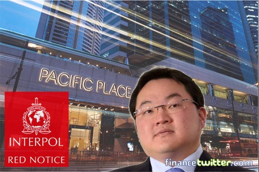 Fugitive Jho Low - Pacific Place Apartments in Admiralty Hong Kong - Interpol