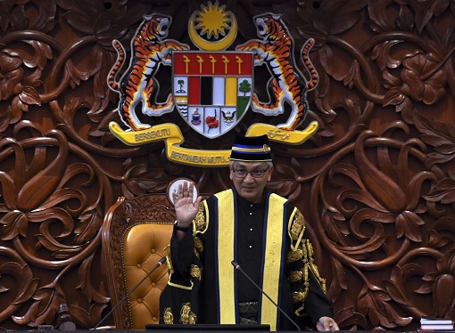 Malaysia Parliament - Retired Judge Mohd Ariff Yusof As New Speaker
