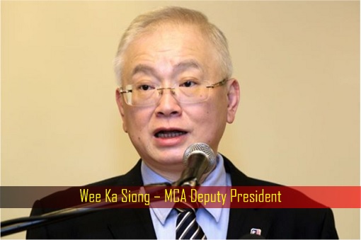 Wee Ka Siong – MCA Deputy President
