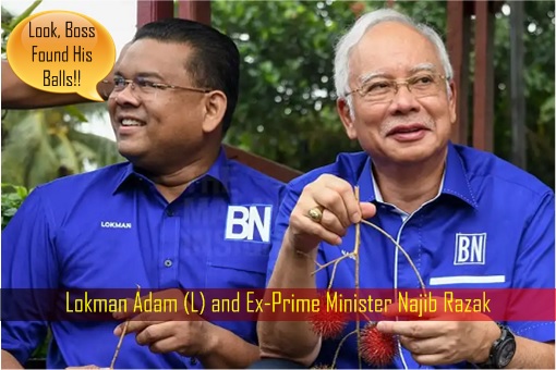 Sungai Kandis By-Election - Lokman Adam and Ex-Prime Minister Najib Razak