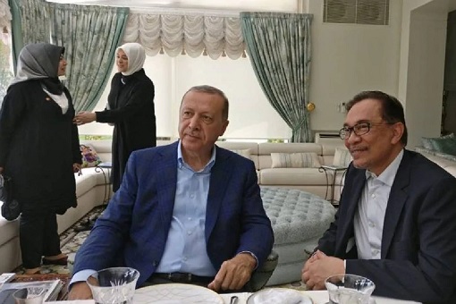 Turkish President Recep Erdogan Visits Malaysian Anwar Ibrahim