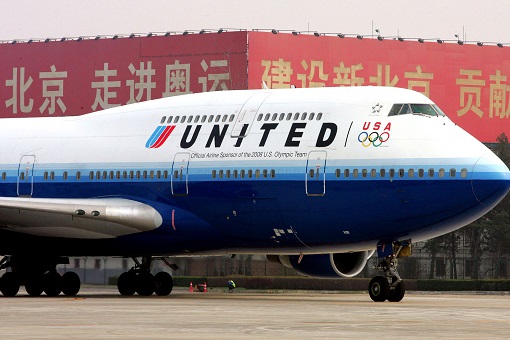United Airlines in China