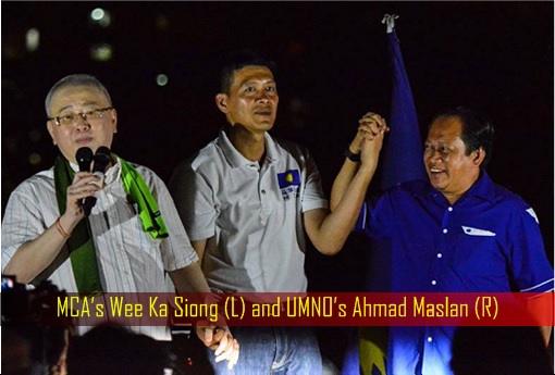 Balakong By-Election - MCA Wee Ka Siong and UMNO Ahmad Maslan