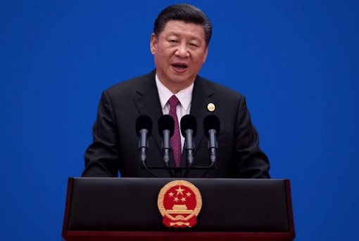 China President Xi Jinping - Giving Speech