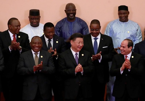 Forum China-Africa Cooperation - FOCAC - President Xi Jinping with African Leaders