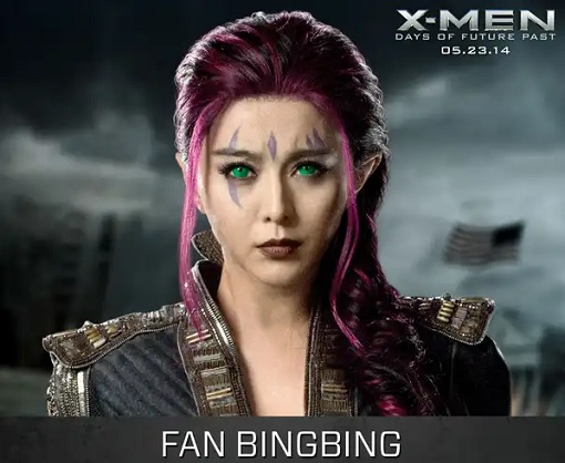 China Actress Fan Bingbing - X Men Days of Future Past