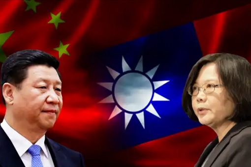 China President Xi Jinping and Taiwan President Tsai Ing-wen