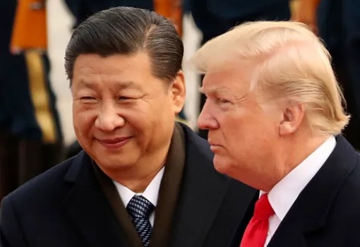 Chinese President Xi Jinping Meets US President Donald Trump