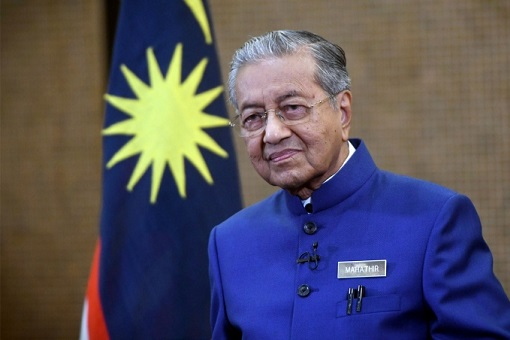 Mahathir Mohamad - Blue Suit 2