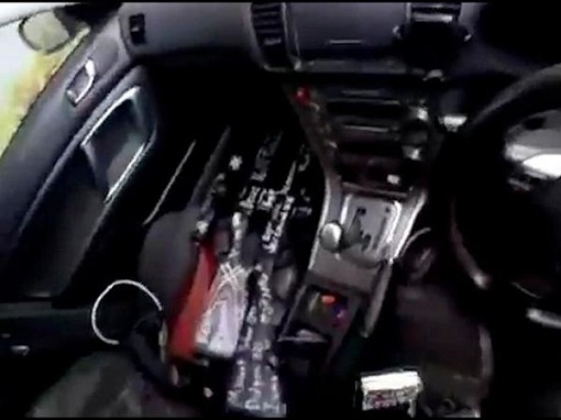 New Zealand Christchurch Mass Shooting - Guns Inside Car