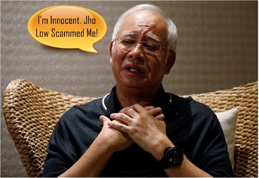 Najib Razak - Blames Jho Low Of Scam - 1MDB Scandal