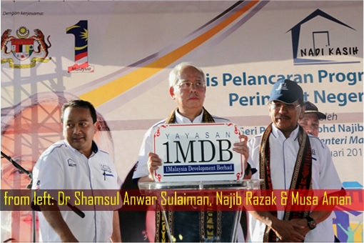 1MDB Scandal - Dr Shamsul Anwar Sulaiman, Najib Razak and Musa Aman
