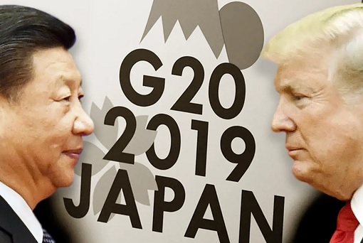 President Xi Jinping and President Donald Trump - Osaka Japan G20 Summit 2019