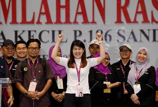 Sandakan Sabah By-Election - Vivian Wong Victorious