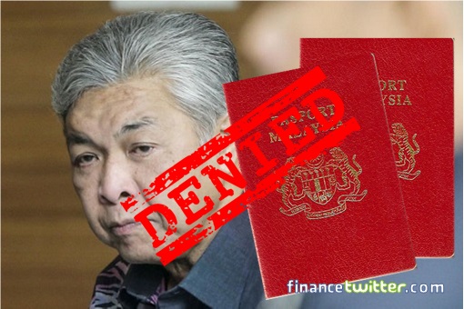 Zahid Hamidi - Denied Passport Return