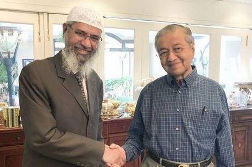 Zakir Naik and Mahathir Mohamad