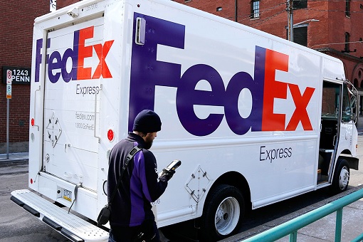 FedEx Truck Delivery