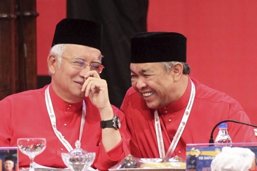 Najib Razak and Zahid Hamidi - Crooks Laughing