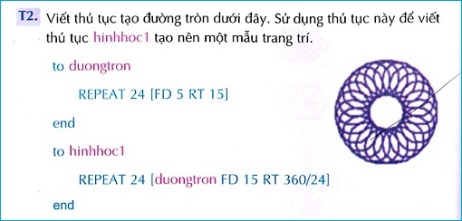 Vietnamese Students Grade 4 - Computer Programming - Procedures with Loops