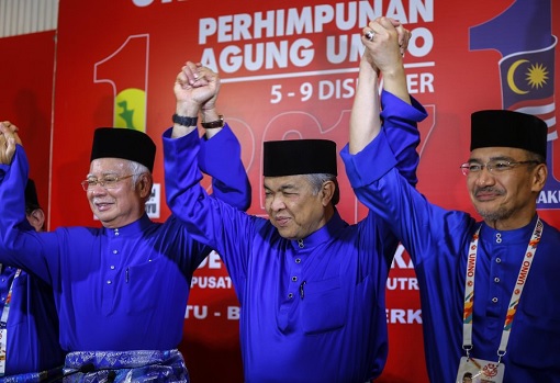 Najib Razak - Zahid Hamidi - Hishammuddin Hussein